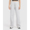 Women's wide leg lounge pants raw edge athleisure style cotton sweatpants
