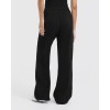 Women's adjustable waist straight leg pants with side pockets relaxed fit cozy everyday sweatpants