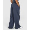 Women's adjustable waist straight leg pants with side pockets relaxed fit cozy everyday sweatpants