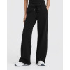 Women's adjustable waist straight leg pants with side pockets relaxed fit cozy everyday sweatpants