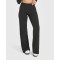 High waisted lightweight straight leg pants butt lifting buttery soft yoga pants