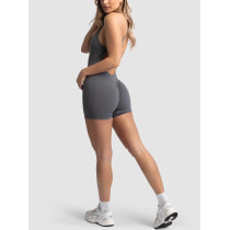 Studio to street gym onesies with built in bra back cross workout jumpsuits