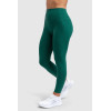 Tummy control flattering butt lifting yoga leggings with side pockets nylon spandex full length tights