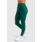 Tummy control flattering butt lifting yoga leggings with side pockets nylon spandex full length tights