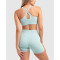 High waist no front seam yoga shorts buttery soft everyday biker shorts
