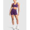 High waist no front seam yoga shorts buttery soft everyday biker shorts