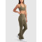 Women's high rise athleisure flared pants moisture wicking yoga leggings