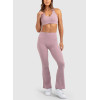 Women's high rise athleisure flared pants moisture wicking yoga leggings