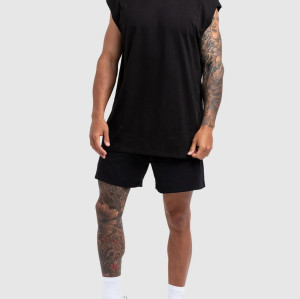 Men's lightweight oversized tank top versatile cotton sleeveless workout tops