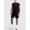 Men's lightweight oversized tank top versatile cotton sleeveless workout tops