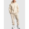 Men's relaxed fit kangaroo pocket hoodies brushed cotton fleece hooded sweatshirts