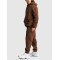 Men's relaxed fit kangaroo pocket hoodies brushed cotton fleece hooded sweatshirts