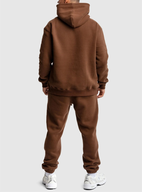 Men's relaxed fit kangaroo pocket hoodies brushed cotton fleece hooded sweatshirts