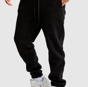 Men's relaxed fit cotton joggers with adjustable drawstrings