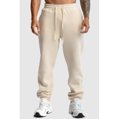 Men's relaxed fit cotton joggers with adjustable drawstrings
