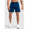 Lightweight 7" woven shorts with side zippers adjustable waist gym shorts