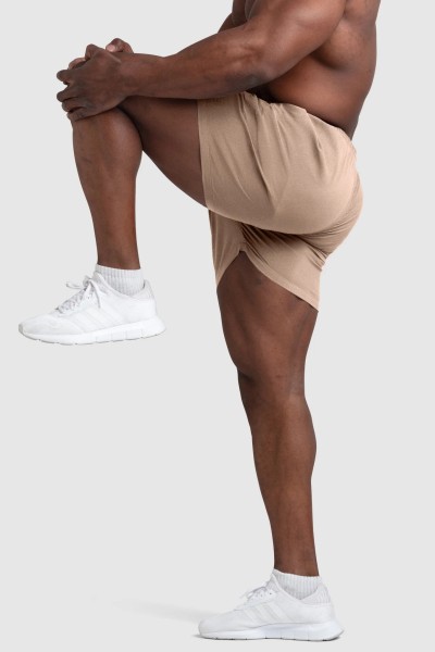 Men's classic 5" workout shorts with drawstring 4 ways stretchy quick dry gym shorts