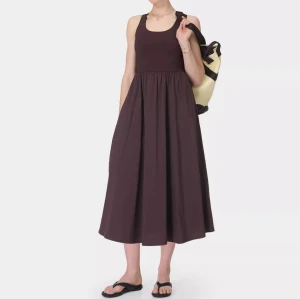 Women's scoop neck mid dress racerback athleisure style tennis clothing