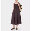 Women's scoop neck mid dress racerback athleisure style tennis clothing
