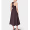 Women's scoop neck mid dress racerback athleisure style tennis clothing