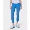 Women's mid rise compressive gym leggings with side pockets