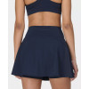 Women's high waist 2 in 1 tennis skirts with mesh pockets lightweight flowy skorts