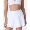 Women's high waist 2 in 1 tennis skirts with mesh pockets lightweight flowy skorts