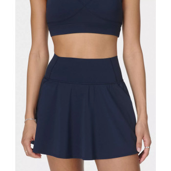 Women's high waist 2 in 1 tennis skirts with mesh pockets lightweight flowy skorts