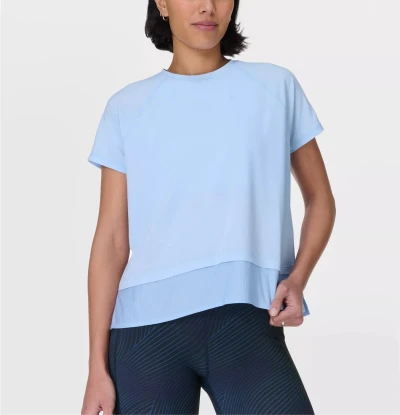 Women's breathable regular fit short sleeve t shirts crew neck sports tees