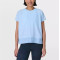 Women's breathable regular fit short sleeve t shirts crew neck sports tees