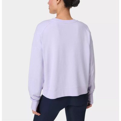 Ultra soft cotton blend crew neck sweatshirts with thumbhole