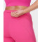 Tummy control compressive biker shorts with side pockets