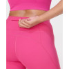 Tummy control compressive biker shorts with side pockets