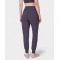 Women's light weight high waisted jogger pants with zipper pockets