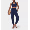 Women's light weight high waisted jogger pants with zipper pockets
