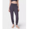 Women's light weight high waisted jogger pants with zipper pockets