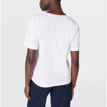 Women's lightweight v neck t shirts breathable short sleeve sports tees