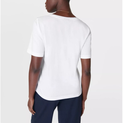 Women's lightweight v neck t shirts breathable short sleeve sports tees