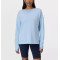 Women's drop shoulder cross back sweatshirts with side split