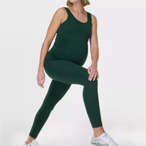 Women's new arrival basic style maternity leggings 4-ways stretchy buttery soft tights