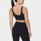 Women's classic scoop bra with removable paddings U back supportive sports bra