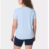 Lightweight side cinched crew neck short sleeve maternity t shirts