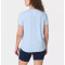 Lightweight side cinched crew neck short sleeve maternity t shirts