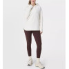 Women's heavy weight relaxed fit cotton hoodies with thumbleholes side split hooded sweatshirts