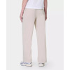Lightweight side piping wide leg pants with pockets adjustable waist regular fit sweatpants