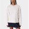 Crew neck loose fit sweatshirts cotton blend soft to touch long sleeve tops
