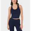 Light support racerback sports tank scoop neck longline sports bra