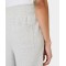 Elastic waist wide leg pants with zipper pockets relaxed fit cozy cotton pants