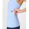 Slim fit scoop neck flattering yoga tank top with removable paddings