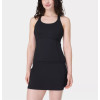 Slim fit scoop neck flattering yoga tank top with removable paddings